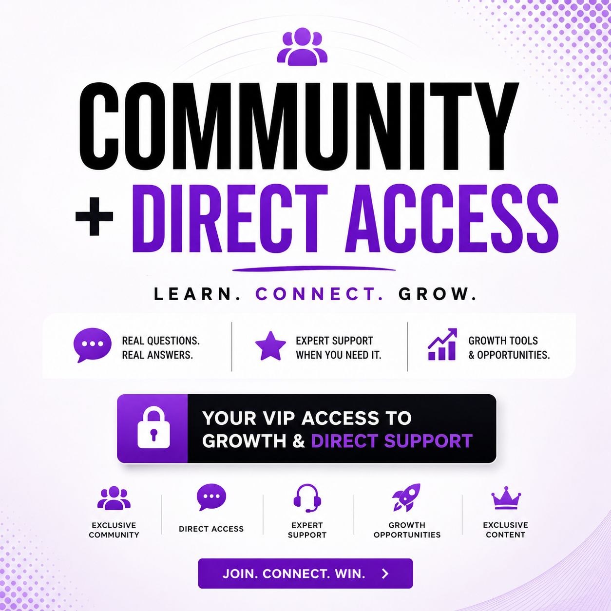 Community and Direct Access